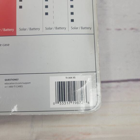 Texas Instruments TI-30X IIS Solar Scientific Calculator - Picture 6 of 7